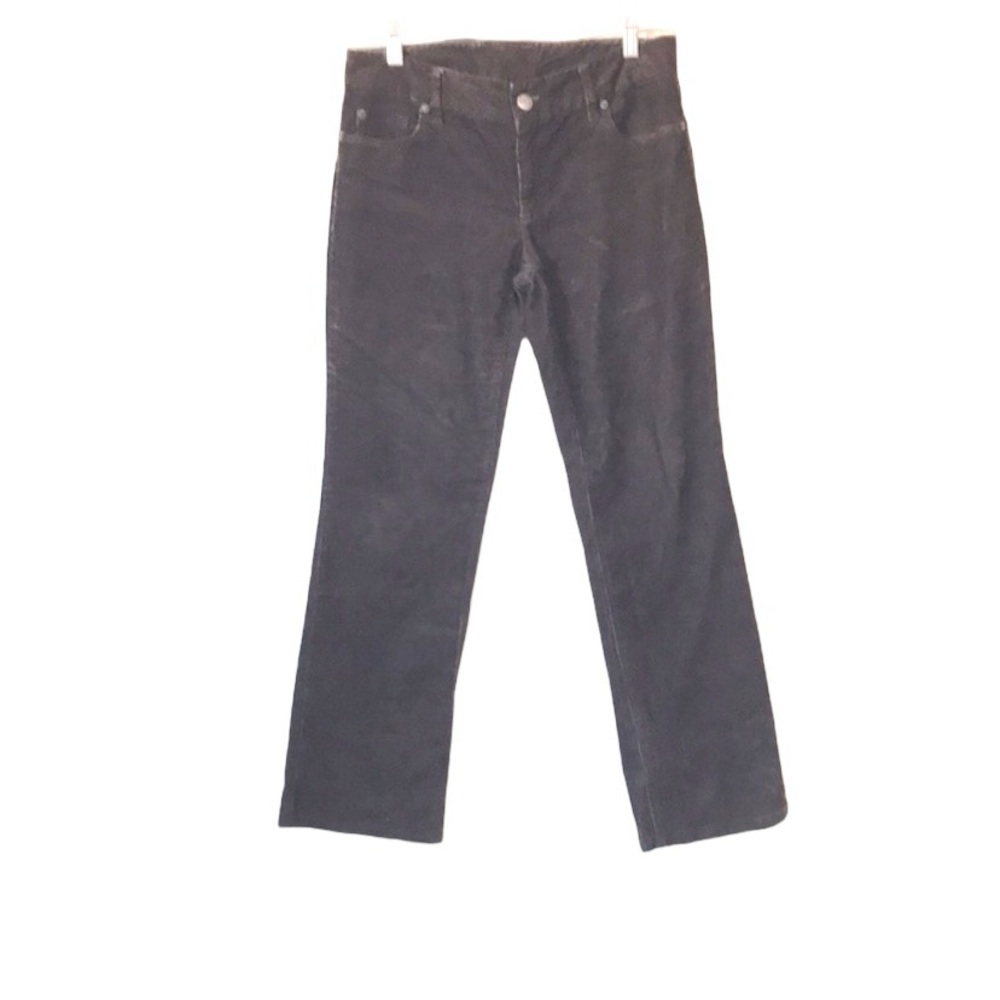 J.Crew favourite fit brown corduroy pants size 6 short mid rise bootcut